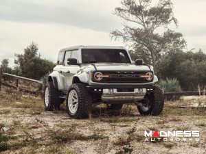 Ford Bronco Custom Wheels - HFX-1 by Vossen - Polished Silver Ford Bronco Custom Wheels - HFX-1 by Vossen - Polished Silver